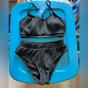 NWT Black bikini